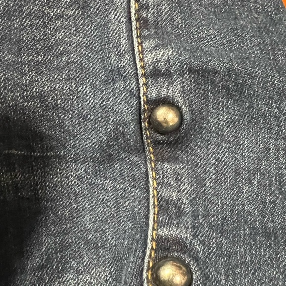 Rachel Roy High Rise Studded Denim Capri Woman’s Size 22W - Picture 7 of 14